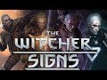 What Are The Witcher Signs?  - Witcher Lore - Witcher Mythology - Witcher 3 lore