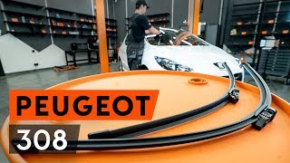 Montare Stergator parbriz față și spate PEUGEOT 308: tutorial video