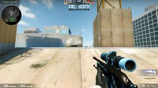 CS GO - UÇAN GÖZCÜ (ÇILDIRMAKTAN BIÇAK YEDİM ) #Noscop screenshot 4
