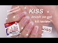KISS brush-on gel nail kit REVIEW!