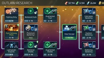 Star Trek Fleet Command - New Outlaw Research pt2