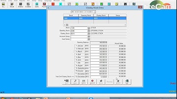 PP51 HOW TO ENTER ACCOUNTING PERIOD CLOSING STOCK TO AUTO GENERATES  ITS  JOURNALS