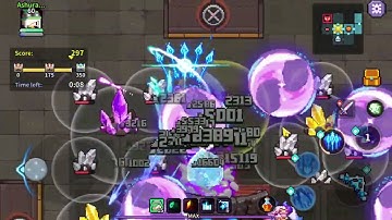 MY HEROES: DUNGEON RAID | CROCELL NEWBIE BUILD GAMEPLAY - HIT AND RUN