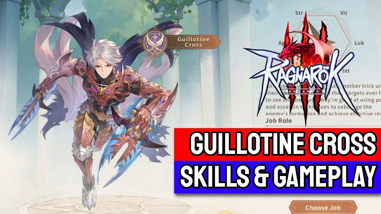 [ Ragnarok Online 3 ] (Pioneer Test) - Guillotine Cross - Skills ...