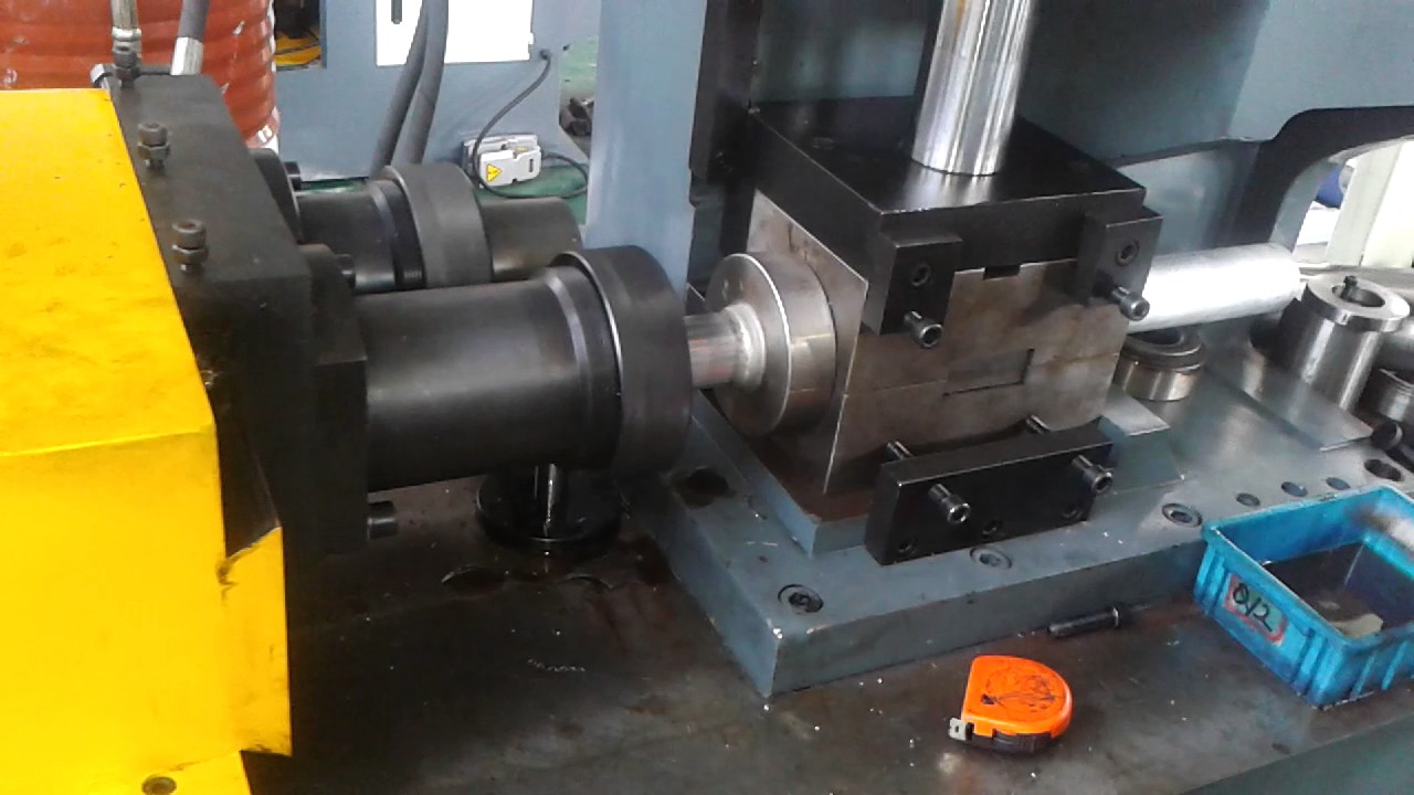 Scaffolding Spigot Pipe Machine Aluminum pipe end forming machine