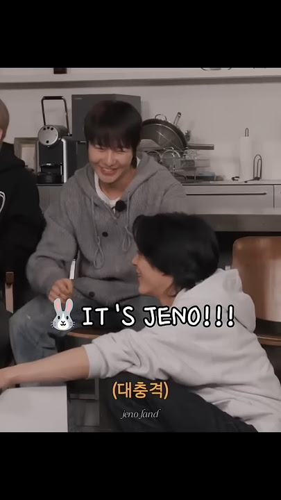 #noren day we have been waiting for 😍 canggung tembus layar ya jeno renjun 🤣 #jeno #renjun