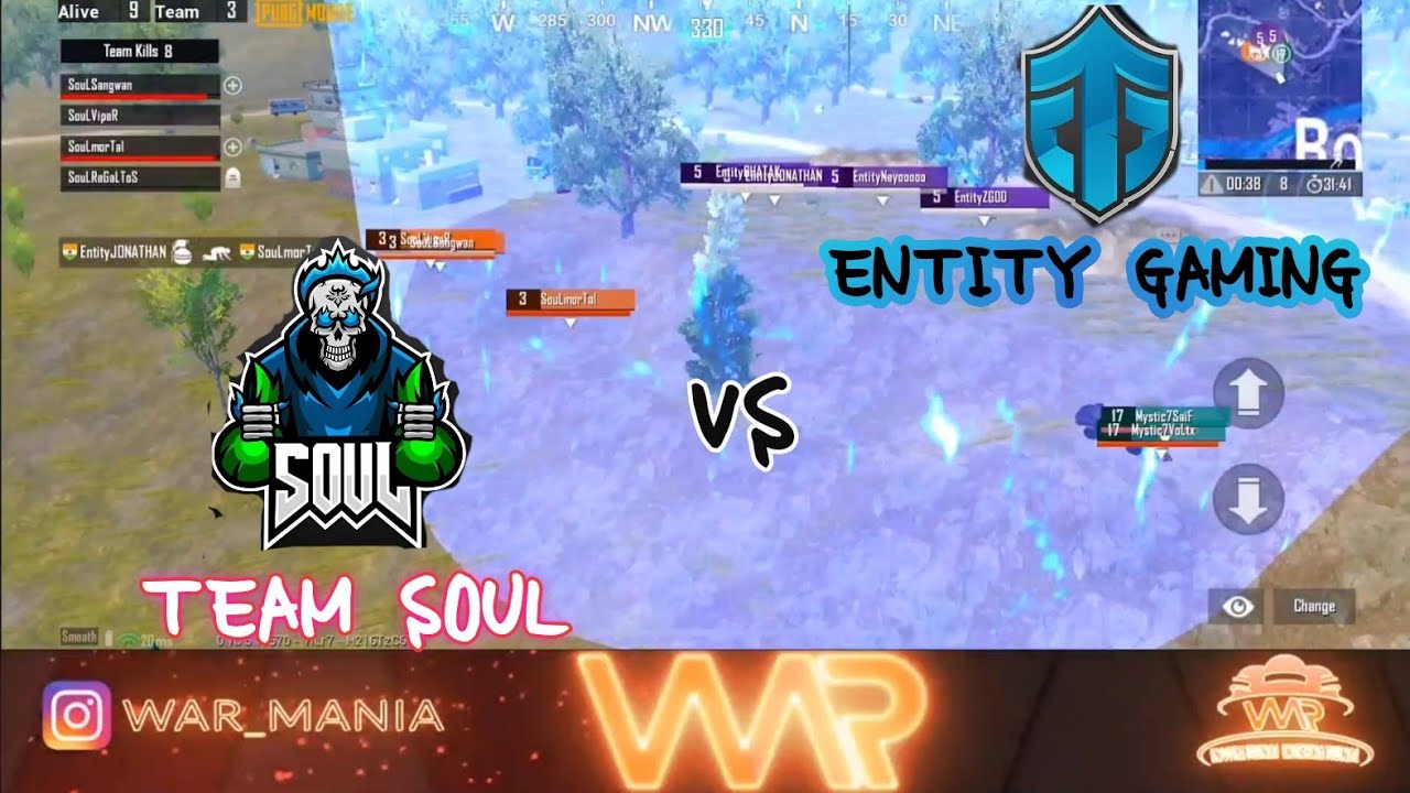 SouL vs Entity Gaming | Entity Jonathan 1vs4 Ace vs SouL | 10 kills on ...