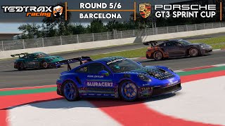 Gran Turismo 7: TedTrax Porsche GT3 Sprint Cup | Round 5/6 - Barcelona No Chicane