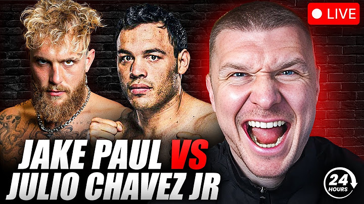 Jake Paul vs Julio Cesar Chavez Jr & UFC 317 LIVESTREAM 24 HOUR Watch Party!!