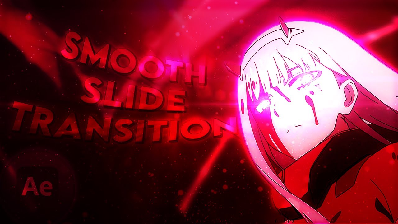 Smooth slide transition | After Effects AMV Tutorial - YouTube