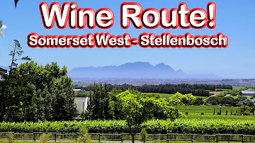 S1 – Ep 255 – Wine Route – Estates Between Somerset West and Stellenbosch!