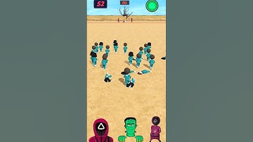 Brainrot Lvl 384 Squid game Rop Challenge #gameplay #squidgame #shorts #gamtng #gamious #gamif