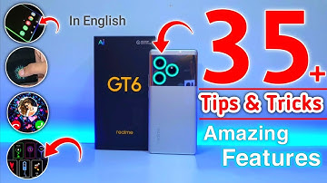 Realme GT 6 5G Tips en trucs in het Engels | Realme GT 6 Tips en trucs | Top 35+
