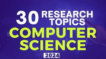 30 RESEARCH TOPICS COMPUTER SCIENCE for 2025