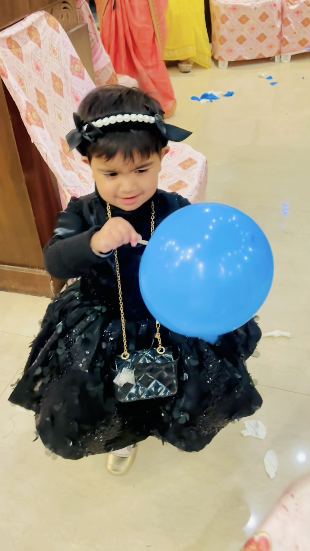 Kashvi enjoyed alot in birthday ?