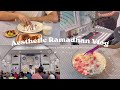 Ramadhan vlog  menu sahur simple aesthetic vlog unboxing what i eat asmr  routine etc