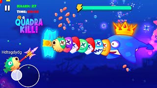 Fish.IO - A new battle!  STINGRAY & BOSS Shark - Fishdom screenshot 4