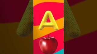 A for apple 🍎| kids Alphabet Learning video| ABC Toddlers #ABC