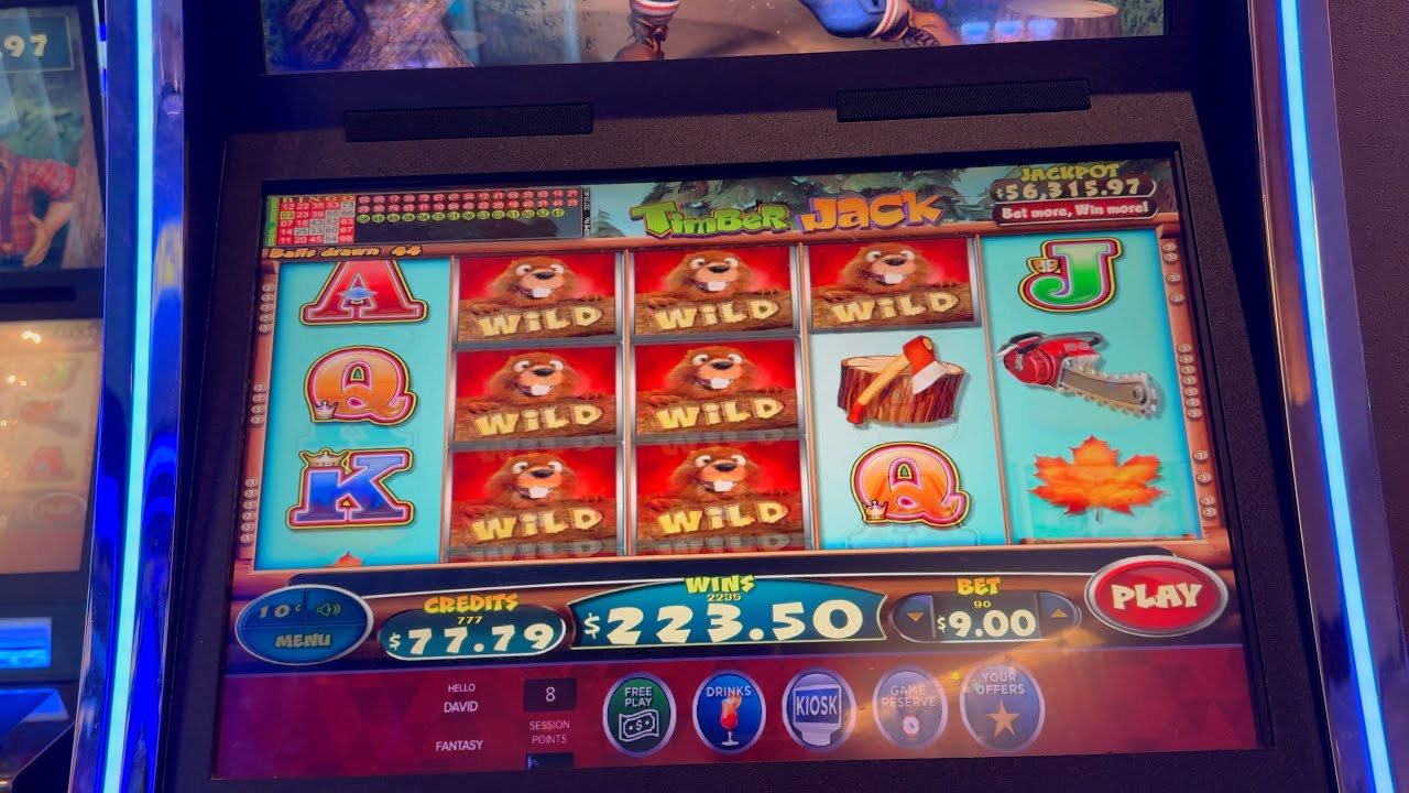 CAN I GET A WIN AT WIND CROOK CASINO? TIMBERJACK HIGH LIMIT SLOTS - YouTube