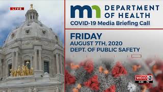 WDIO News LIVE 2: Minnesota COVID-19 Briefing for Friday, August 7