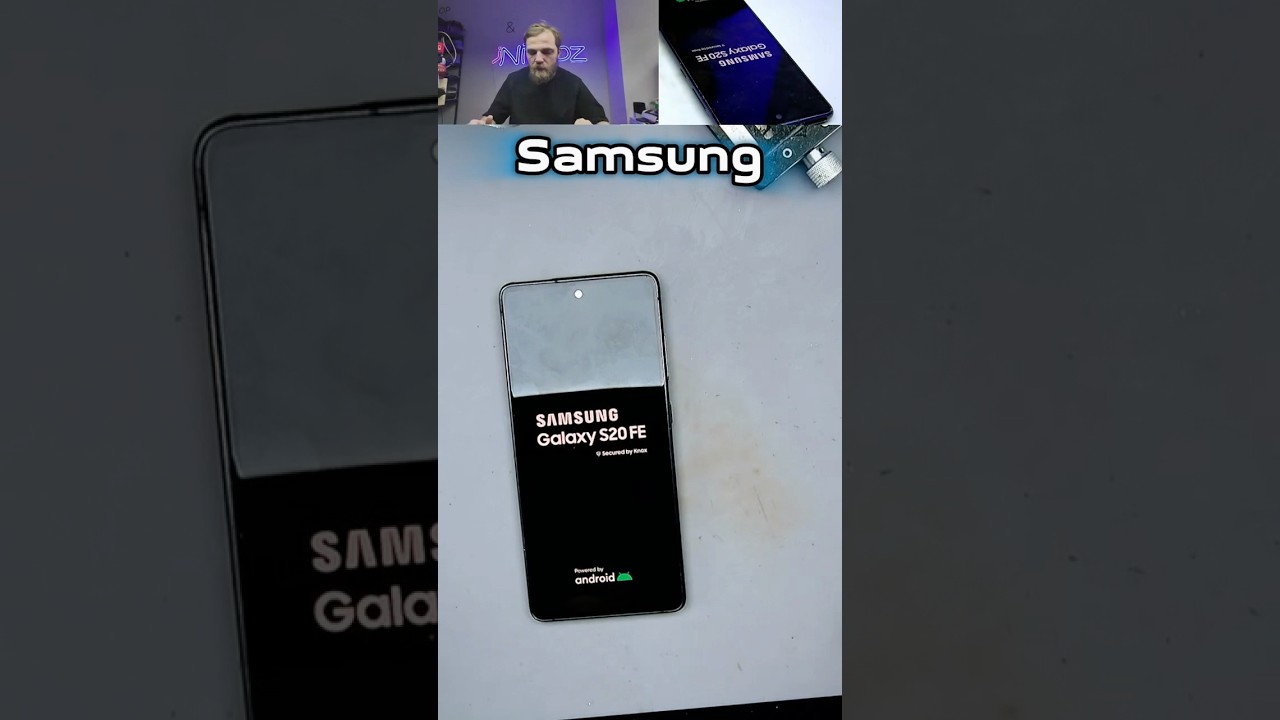 Samsung s20fe завис на логотипе и не загружается 