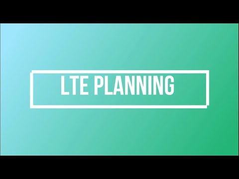 LTE PLANNING & Optimization  BY ATOLL