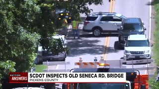 Getting Answers: SCDOT inspects Old Seneca Road Bridge