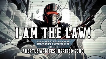 I AM THE LAW! - A Warhammer 40k Adeptus Arbites Inspired Song #warhammer #sunoai