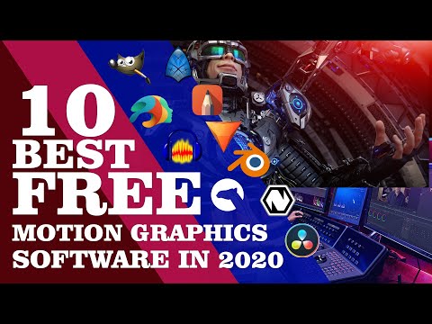 10 Best FREE Motion Graphics Software in 2020