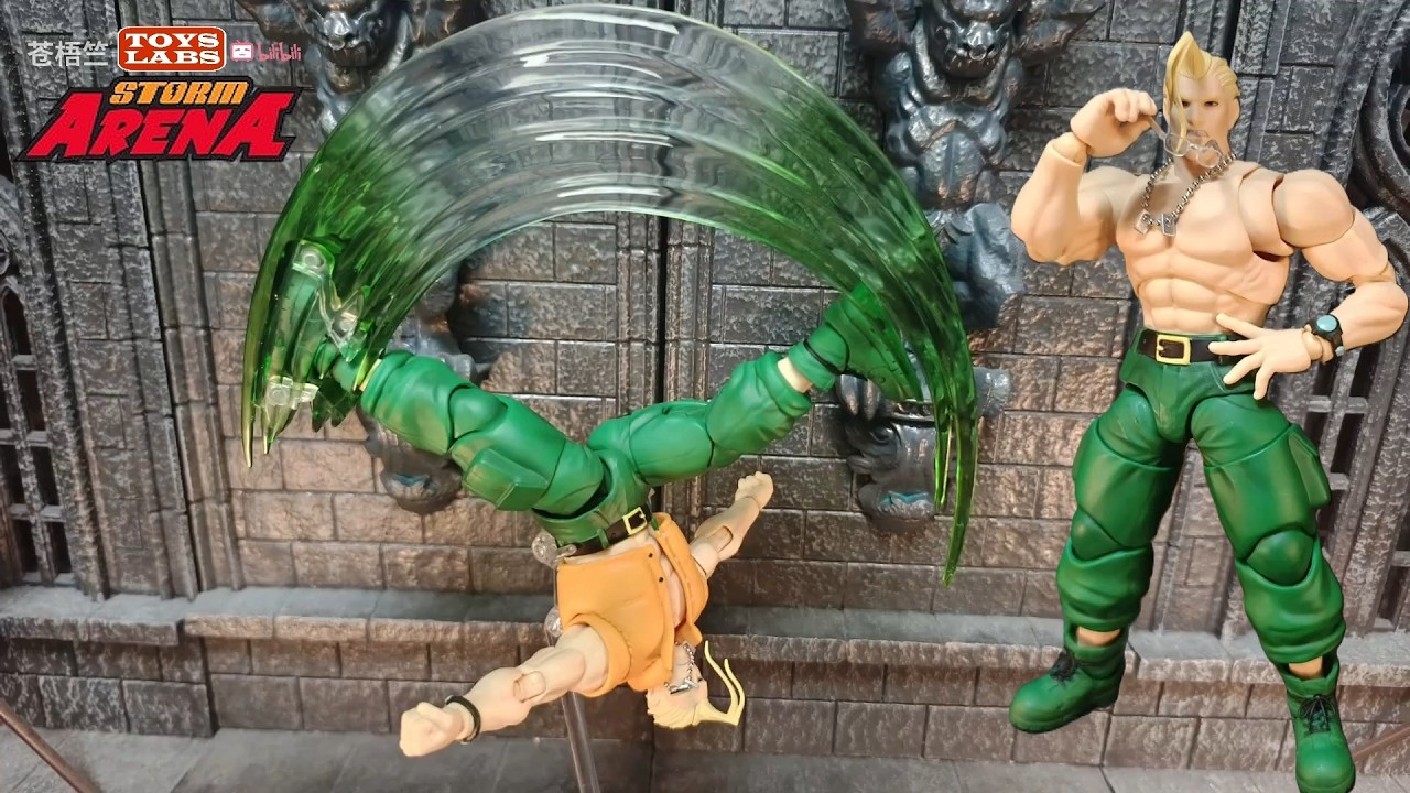 ST街头霸王 街霸 纳什 Storm Toys STREET FIGHTER 3 ZERO SFSA05 NASH