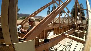 Rancho Santa Marta Building Time Lapse. May 2018