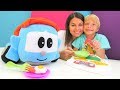 Play Doh yemek pişirme seti. Leo Küçük kamyon yeni oyuncakları getiriyor!