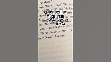 DAY 43 🎱 decides how much I read | how fast can we finish this challenge???? #readinggames