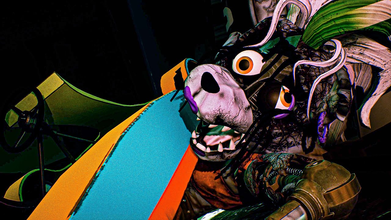 Destroying Roxy Scene - Five Nights at Freddy's: Security Breach (4K ...