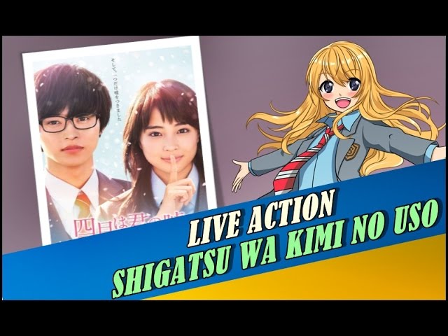 Confira o primeiro teaser do live-action de Shigatsu wa Kimi no Uso - Chuva  de Nanquim