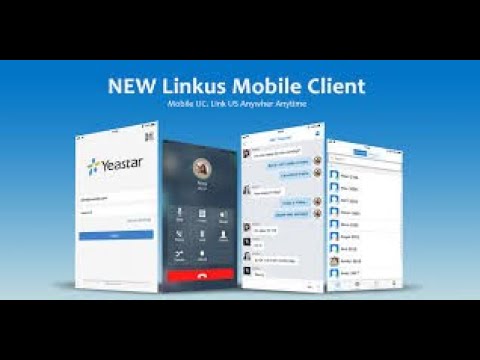 تفعيل تطبيق لينك اس على الشبكة المحليه  configueration Linkus Softphone on Yeastar S Serise PBX