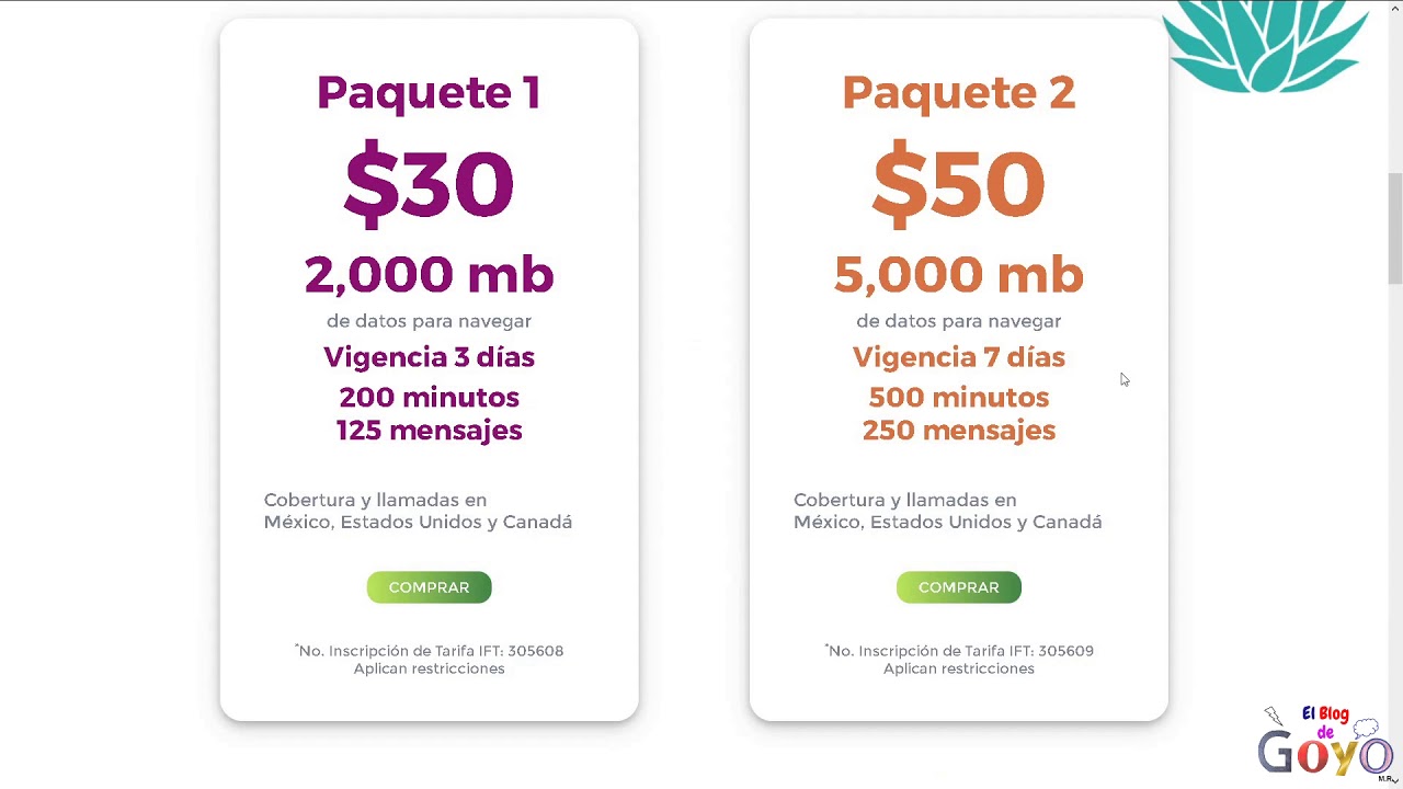 MEXFON: ¿qué paquete conviene más?