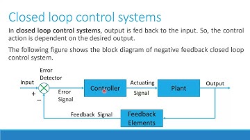 Automatic Control System Unit 1 Part 1: Introduction
