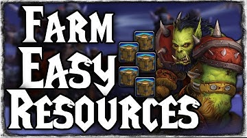 Farm Garrison Resources Easily Daily! Dragonflight 10.2 | World of Warcraft