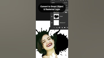 Cool Ink Splash made in Photoshop