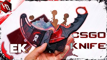 MY NEW UNBOXING KNIFE!! (Elemental Knives - RUBY DOPPLER)