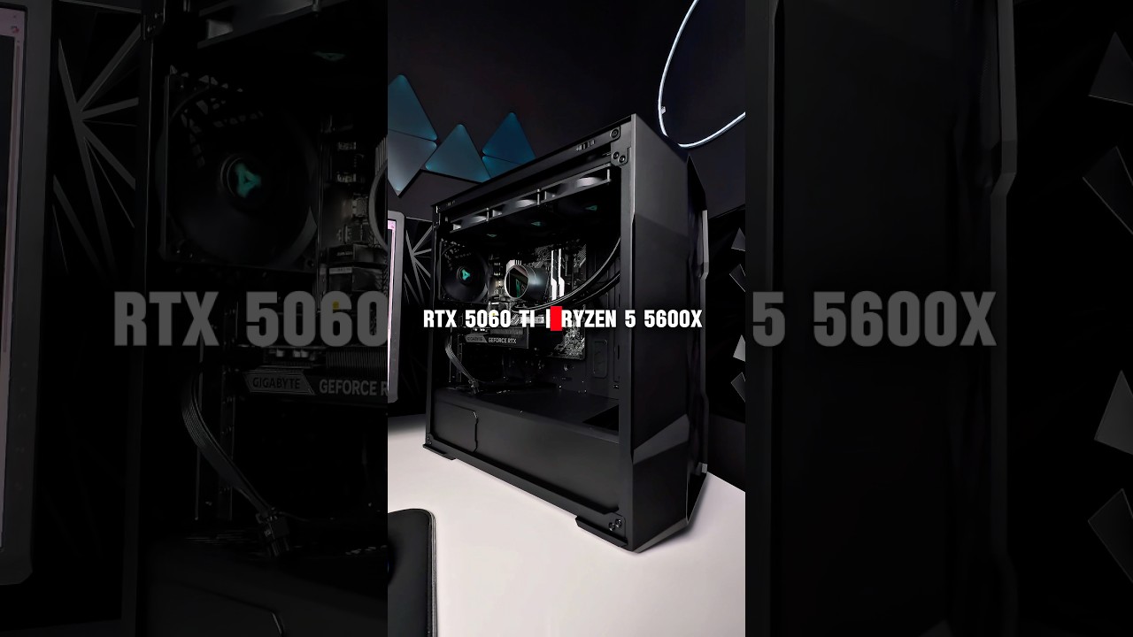 BLACKOUT Budget RTX 5060 Ti Gaming PC 