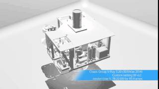 Comparison Nvidia Mental Ray and Chaos Group V-Ray test 003 only V-Ray