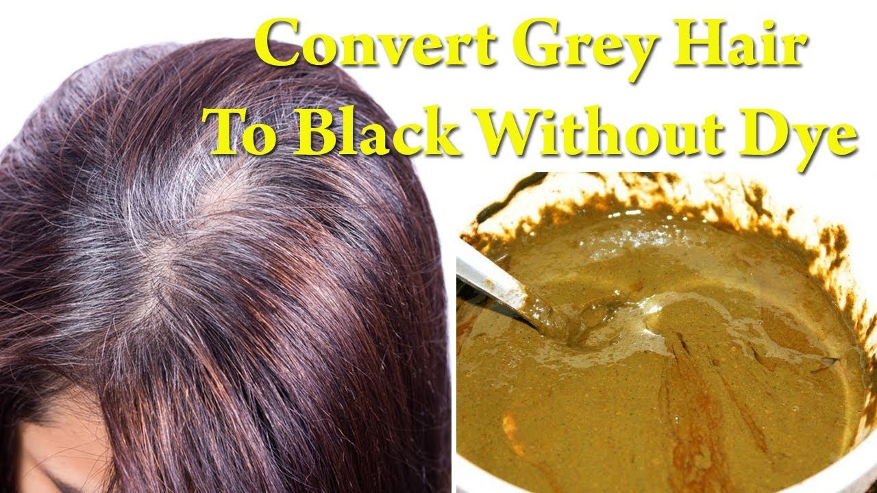 white hair into black hair naturally White Hair to Black Permanently in 7 Days Naturally | How to Convert Grey Hair to Black Naturally