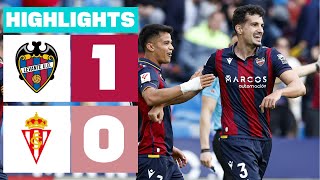 Resumen de Levante UD vs Real Sporting (1-0)