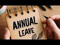 Understanding Annual Leave Entitlements: Sri Lanka Shop and Office Act Explained 🌟#HRM