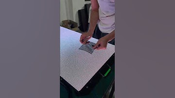 Have you ever seen an LED screen repaired like this?#leddisplay #ledscreen #shorts #fyp