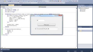 Cómo hacer la Sucesión de Fibonacci en Visual Basic .NET (Explicado Paso a Paso)