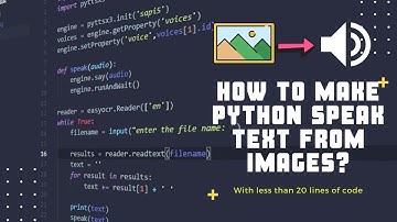 Making Python read text from images with less than 20 lines of code! | EasyOCR tutorial