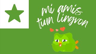 Última lição de Esperanto – Duolingo.